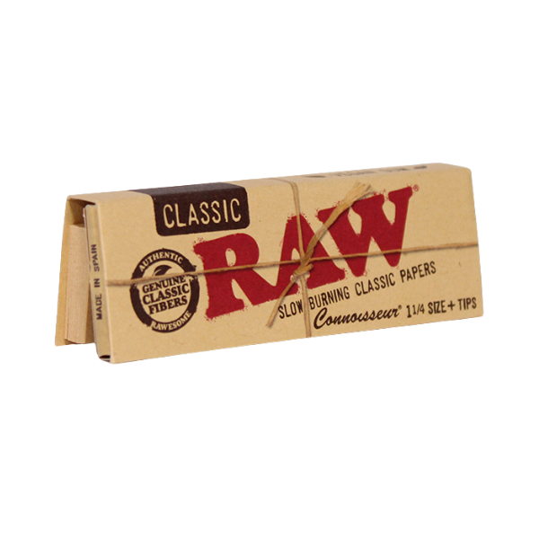 Raw Paper / Classic Connoisseur King Slim W/ Tips